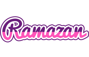 Ramazan cheerful logo