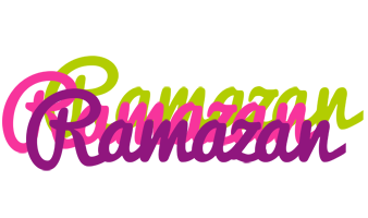 Ramazan flowers logo