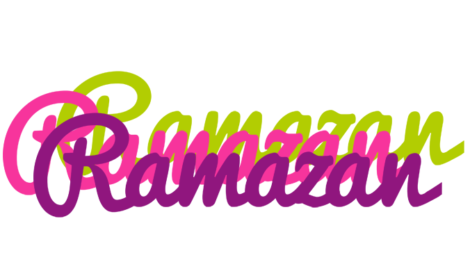 Ramazan flowers logo