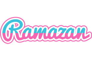 Ramazan woman logo