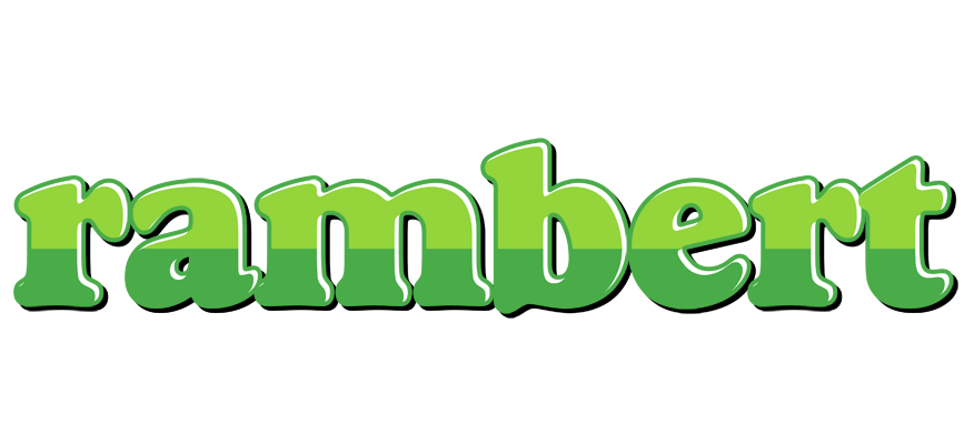 Rambert apple logo