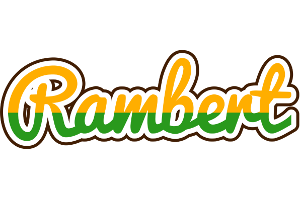 Rambert banana logo
