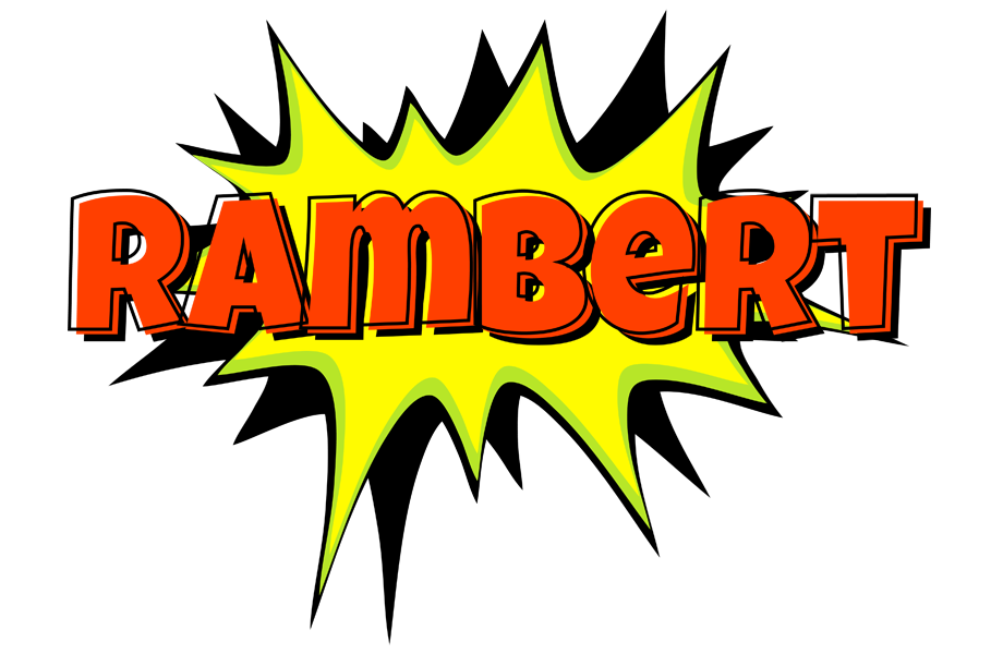 Rambert bigfoot logo