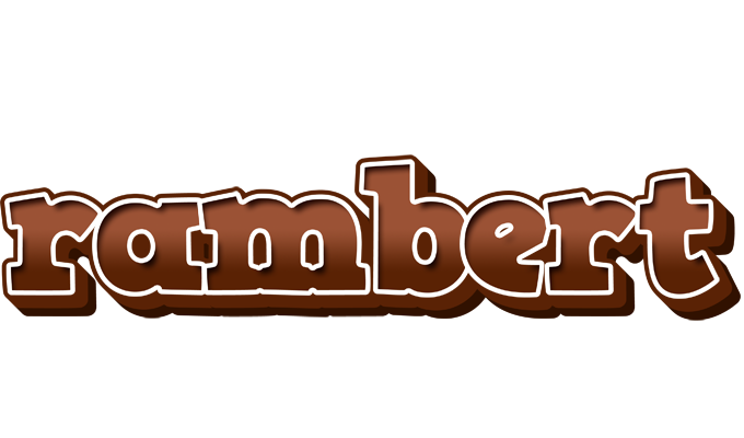 Rambert brownie logo