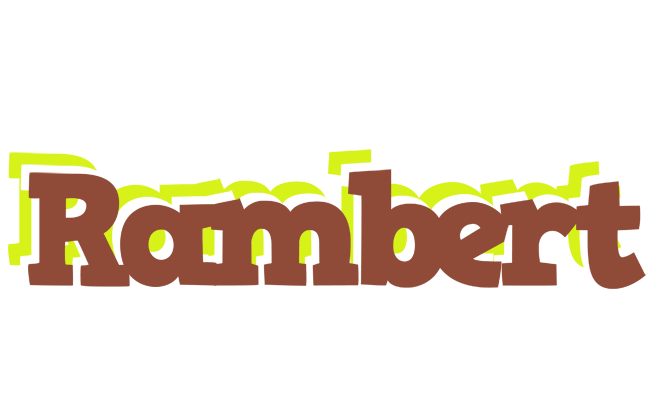 Rambert caffeebar logo