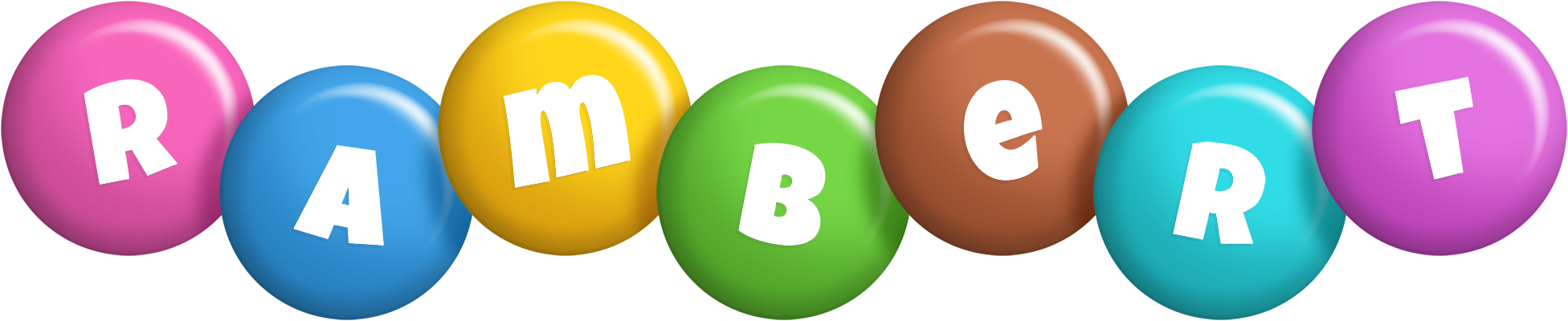 Rambert candy logo