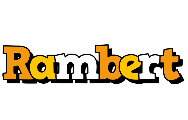 Rambert cartoon logo