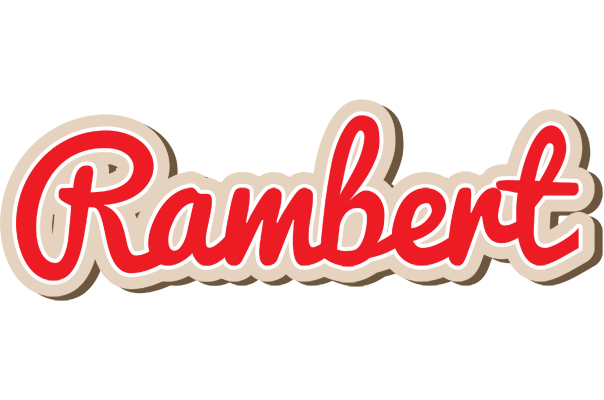 Rambert chocolate logo