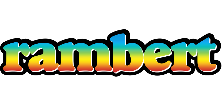Rambert color logo