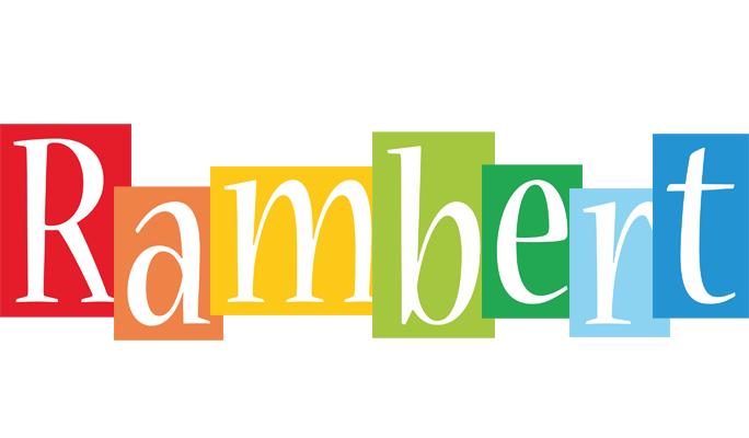 Rambert colors logo