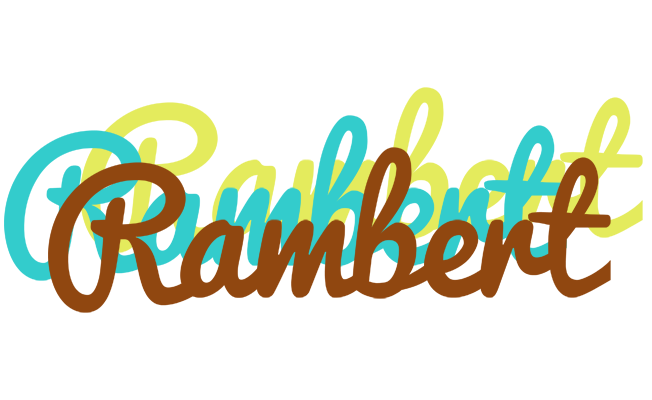 Rambert cupcake logo