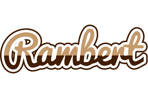 Rambert exclusive logo