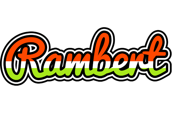 Rambert exotic logo