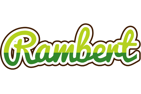 Rambert golfing logo