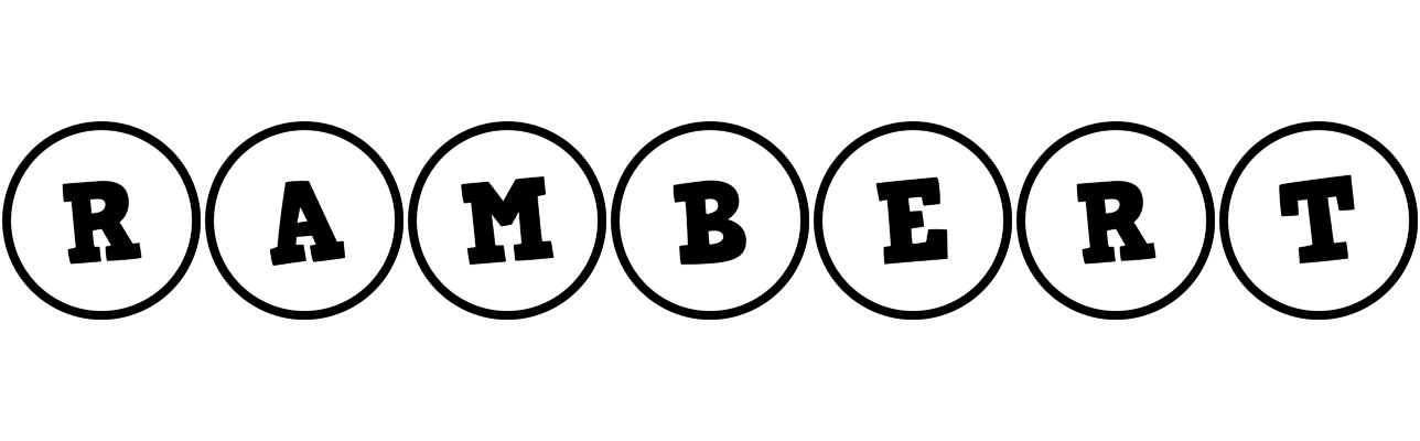Rambert handy logo