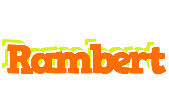 Rambert healthy logo