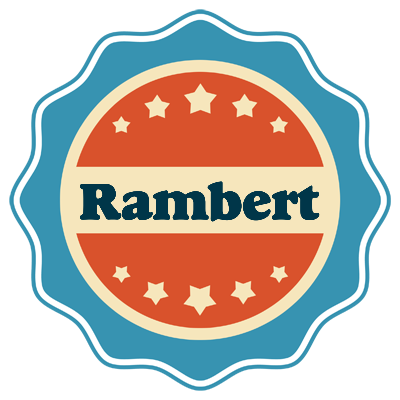 Rambert labels logo