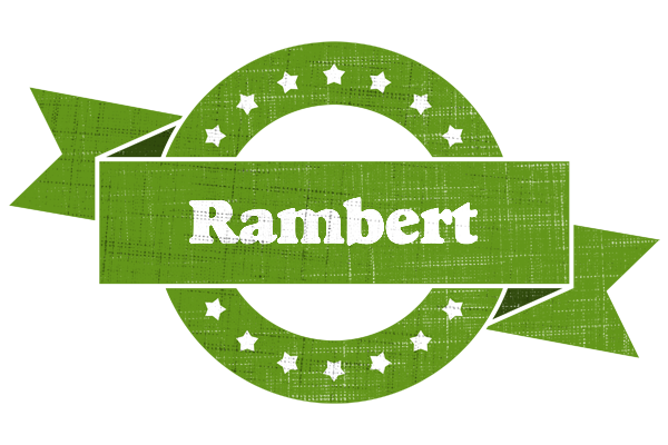 Rambert natural logo