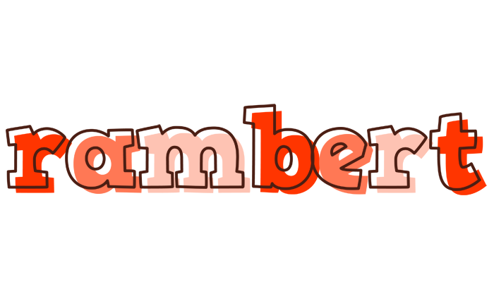 Rambert paint logo