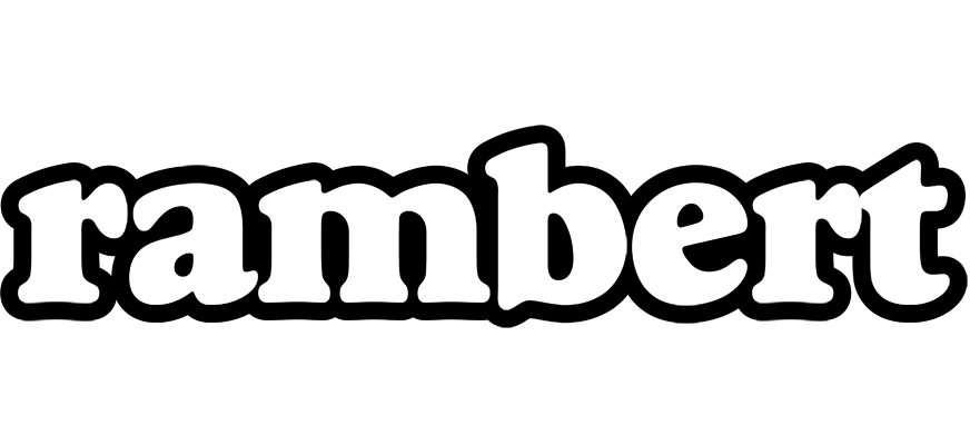 Rambert panda logo