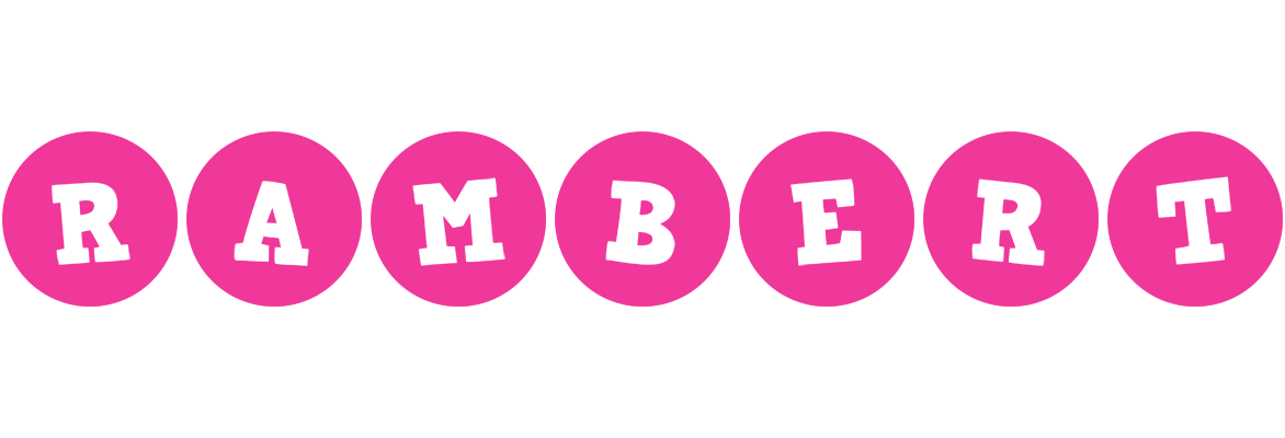 Rambert poker logo