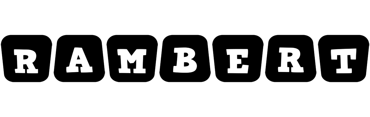 Rambert racing logo