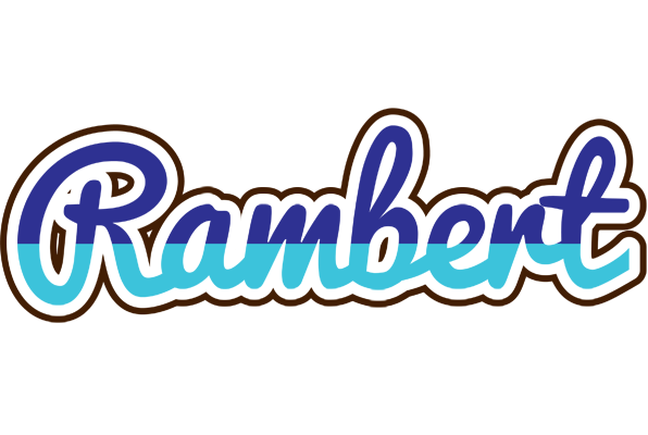 Rambert raining logo