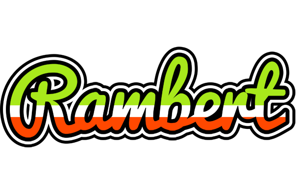 Rambert superfun logo