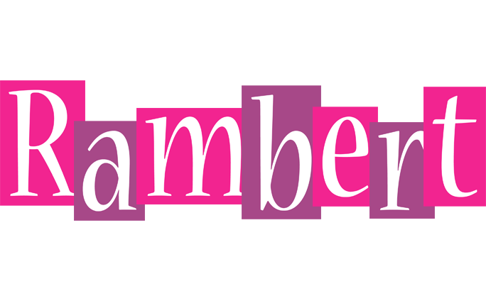 Rambert whine logo