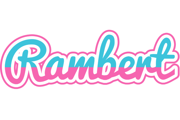 Rambert woman logo