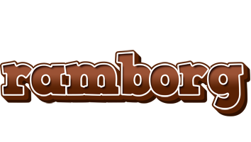 Ramborg brownie logo