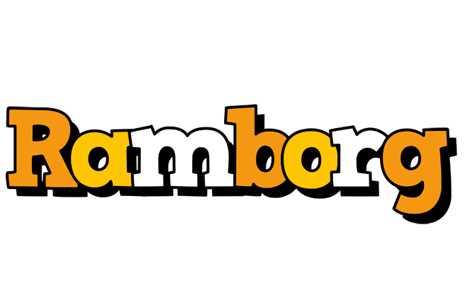 Ramborg cartoon logo