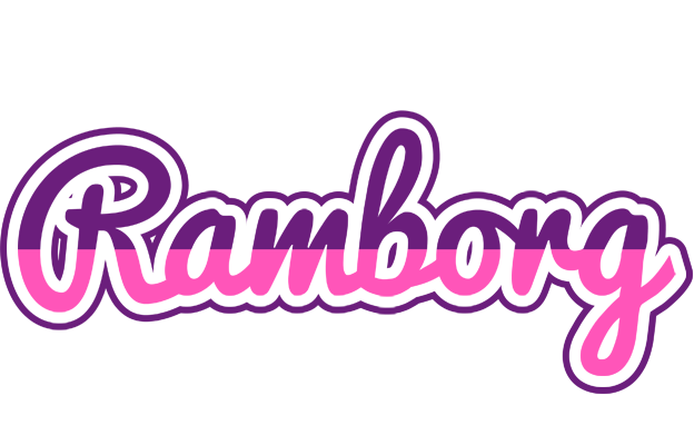 Ramborg cheerful logo