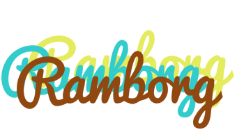 Ramborg cupcake logo