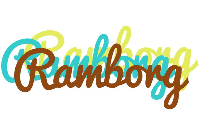 Ramborg cupcake logo