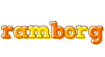Ramborg desert logo