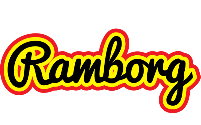 Ramborg flaming logo