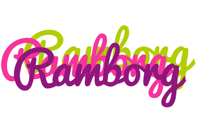 Ramborg flowers logo