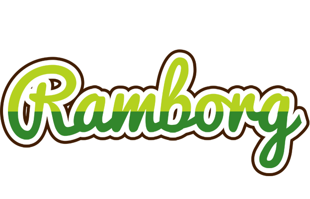 Ramborg golfing logo