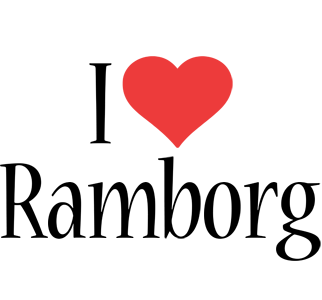 Ramborg i-love logo