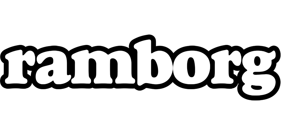 Ramborg panda logo