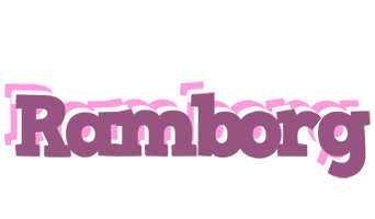 Ramborg relaxing logo
