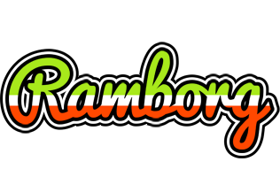 Ramborg superfun logo
