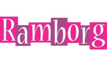 Ramborg whine logo