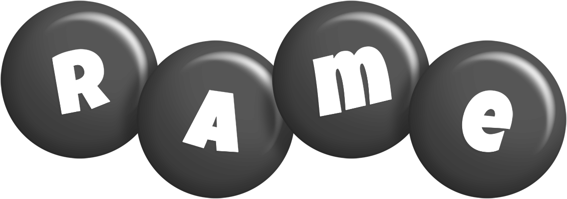 Rame candy-black logo