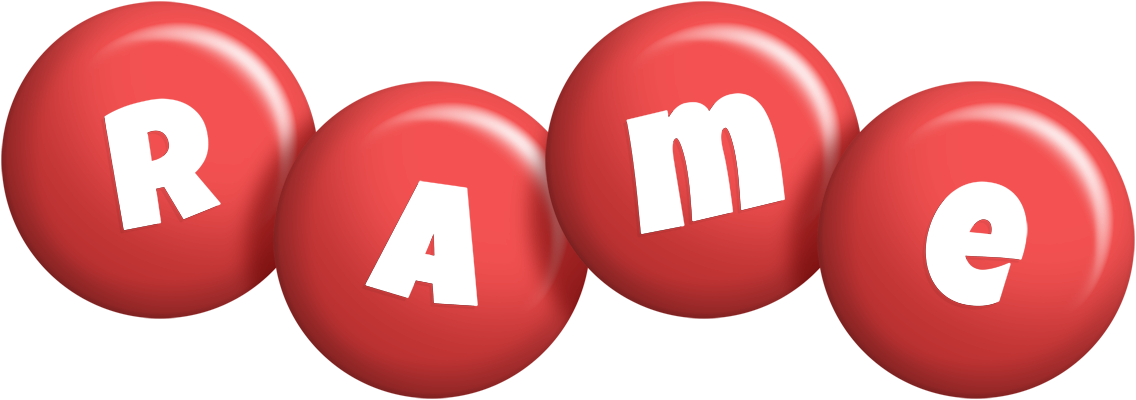Rame candy-red logo