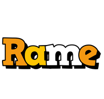 Rame cartoon logo