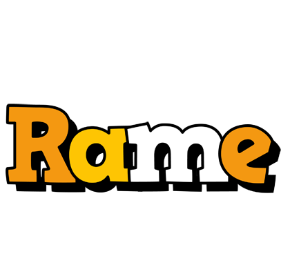 Rame cartoon logo