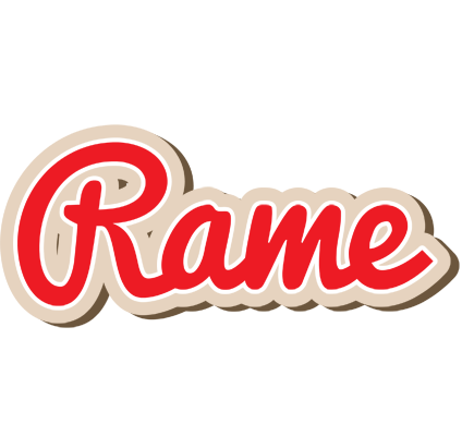 Rame chocolate logo