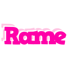 Rame dancing logo